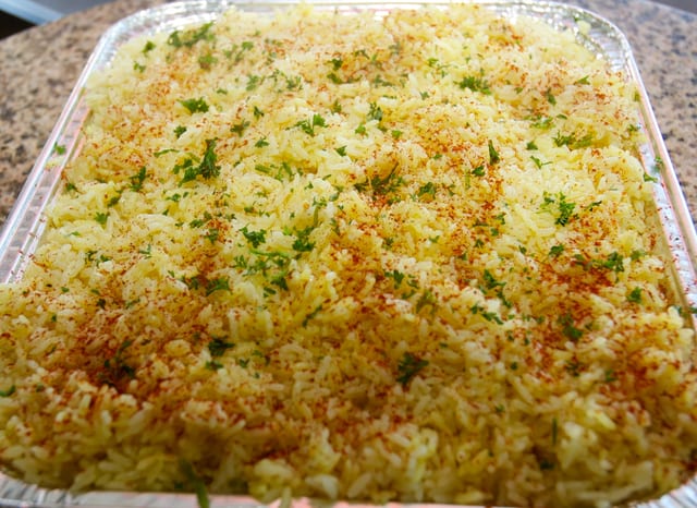 Rice Pilaf-Catering.