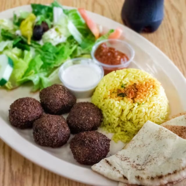 Falafel Plate.