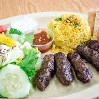 Kufta Kabob Plate